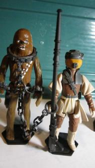 Wookie Chains For Star Wars Return Of The Jedi Boushh Diorama 3D Printer Model