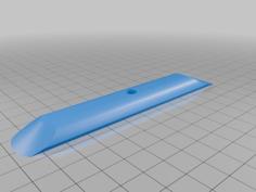 Scraper For 3D Prints (two Sides: Flat And Round) 3D Printer Model