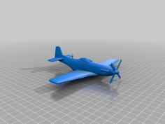 P-51 Mustang 3D Printer Model