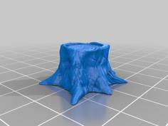 Tree Stump A 3D Printer Model