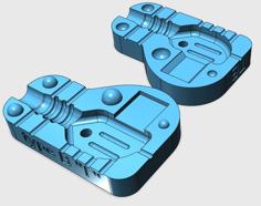 Press Mold For MicroUSB Type B Like “Г” 3D Printer Model