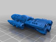 SPACE SHIP 3D Printer Model