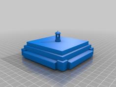 Tardis Dice Tower 3D Printer Model