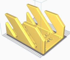 Snowboard Rack 3D Printer Model