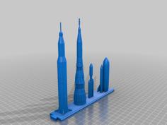 Rocket Display 2 3D Printer Model