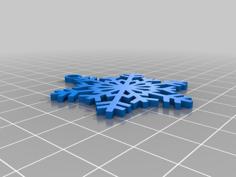 Copo De Nieve 3D Printer Model