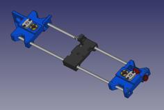 Anet A6 Z-Axis Carriages 3D Printer Model