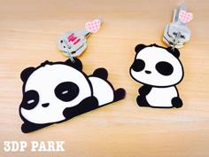 PANDA Key Chain 3D Printer Model