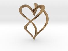 Heart Earring 3D Printer Model