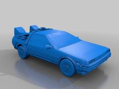 Delorean 3D Printer Model