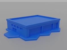 6mm Bus Depot 1B – Hexed And Hexless 3D Printer Model