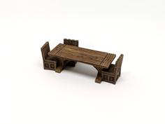 Table For Gloomhaven 3D Printer Model