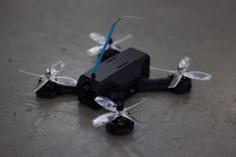 HF210 FPV Racing Drone 3D Printer Model