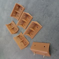 Sturdy Screwable Corner 3D Printer Model