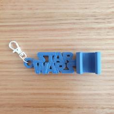 Star Wars Keychain Phone Stand 3D Printer Model