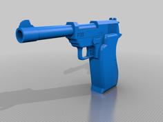 Walther P38 – Pistol 3D Printer Model