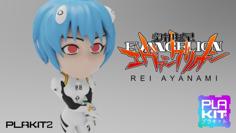 Neon Genesis Evangelion Rei Ayanami (PlaKit2 Series) 3D Printer Model