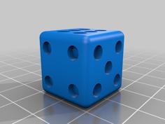 20mm Calibration Dice 3D Printer Model