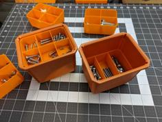 Ridgid Pro Gear Organizer Cup Dividers 3D Printer Model