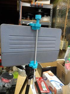 Tripod Tablet Holder 3D Printer Model