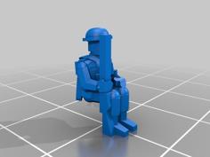 1-100 British Soldiers 1940 Subset 3 3D Printer Model