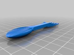 Camping Utensil 3D Printer Model