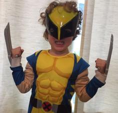 Wolverines Claws For A Child 3D Printer Model