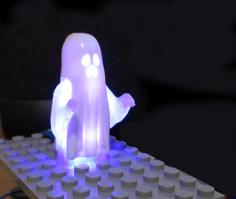 Ghostly LED Diffuser 3D Printer Model