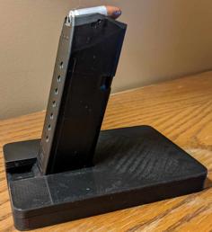 Glock Mag Stand 3D Printer Model