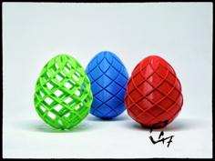 Easter Eggs 2021 3D Printer Model