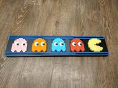 Pac Man Art Plaque For Wall Or Legends Ultimate Arcade Cabinet 3D Printer Model