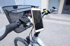 Bike Magnetic Smartphone Support 3D Printer Model