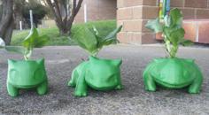 High Poly Bulbasaur Planter 3D Printer Model