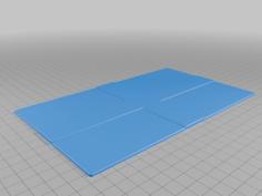 England Flag St. George’s Cross 3D Printer Model