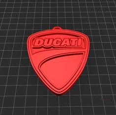 DUCATI Keyring 3D Printer Model