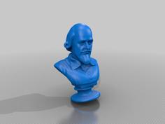 Shakespeare Bust – Batman 1966 (From LiDAR Scan) 3D Printer Model