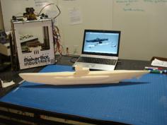 Bathtub U-Boat 3D Printer Model