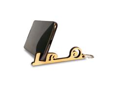 Vintage Key-Chain Cell Phone Holder (laser Cut) And .STL 3D Printer Model