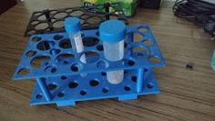 Falcon Tube Rack For 50mL And 15mL 3D Printer Model