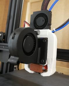 F4xs – Simple Cooling System For Ender 3 (also Stock) 3D Printer Model