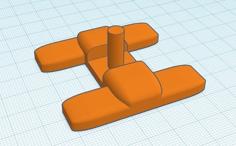 Dressage Letters Stands Feet 3D Printer Model