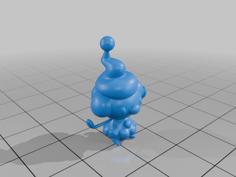 Pokemon Mime Jr #439 – Optimized For 3D Printing 3D Printer Model