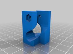 Rescue Bar Clamp – Without Disassembling Of Prusas Mendel 3D Printer Model