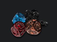 Hollow Player Dice – Tabletop Roleplaying Gaming 3D Printer Model