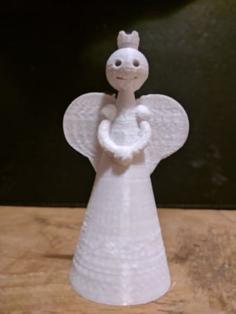 Christmas Angel Decoration 3D Printer Model