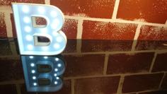 Letras BAR Con LEDs (BAR Letters With LEDs) 3D Printer Model