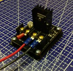 Universal Hotbed Mosfet Mount – Hotbed Burning Terminal Fix 3D Printer Model