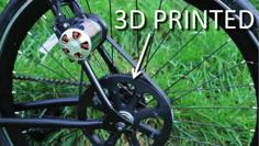 DIY Electric Bike (motor Mount & Pulley) 3D Printer Model