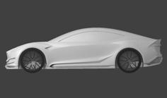 TESLA Model S2 Concept Design By Emre Husmen 3D Printer Model