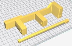 1 Inch Tape Dispenser 3D Printer Model